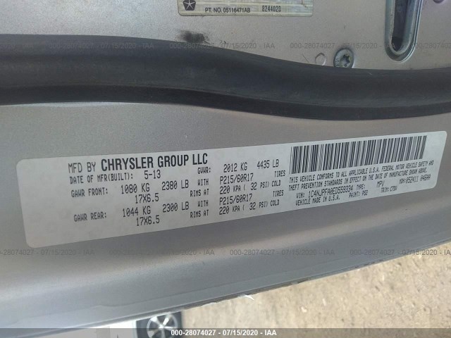 1C4NJPFA0ED559334 AI4030MI - JEEP PATRIOT  2013 IMG - 8