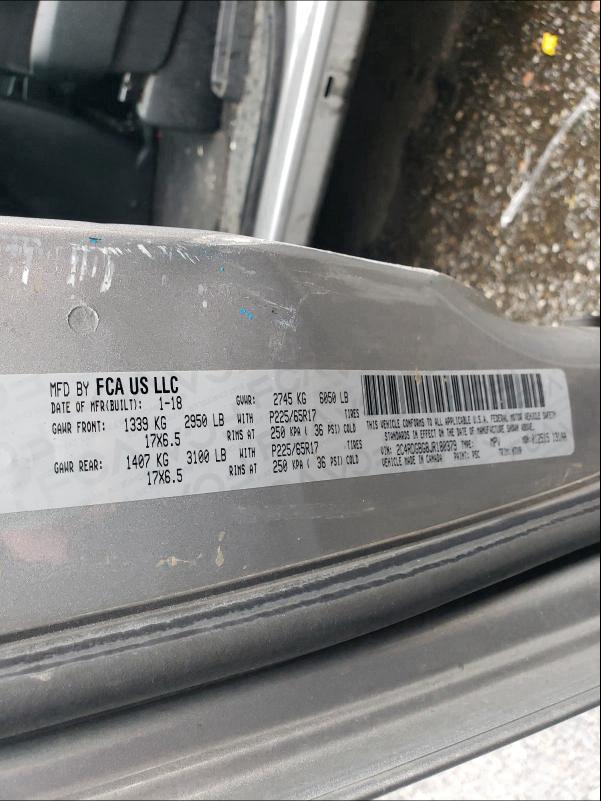 2C4RDGBG8JR180379 AA1243OO - DODGE GRAND CARAVAN  2018 IMG - 9