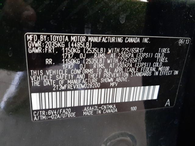 2T3WFREVXDW028200 AM9098EP - TOYOTA RAV4  2013 IMG - 9