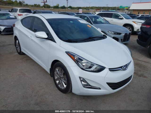 5NPDH4AE0GH760177  - HYUNDAI ELANTRA  2016 IMG - 0