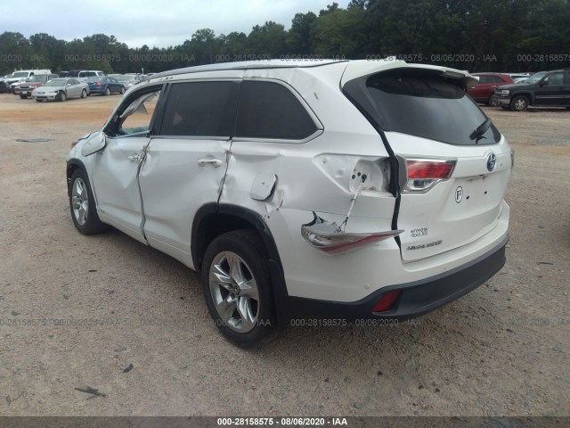 5TDDCRFH2GS020168 AC3608HI - TOYOTA HIGHLANDER HYBRID  2016 IMG - 2