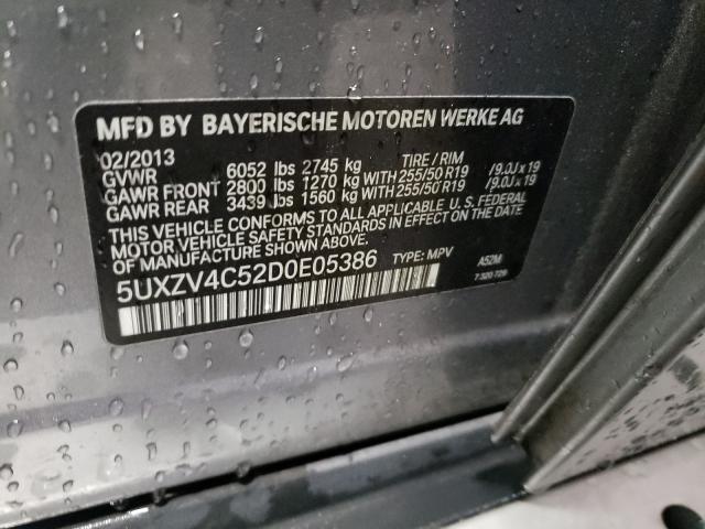 5UXZV4C52D0E05386 AI1391MT - BMW X5  2013 IMG - 9