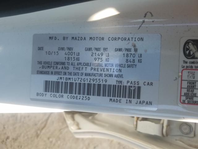 JM1BM1U72G1295519 AB2187EK - MAZDA 3  2015 IMG - 9