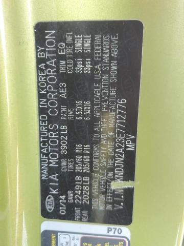 KNDJN2A23E7712776  - KIA SOUL  2014 IMG - 11