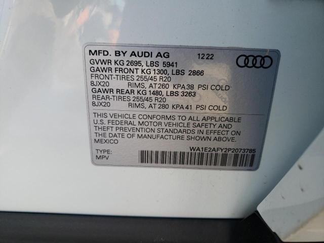 WA1E2AFY2P2073785 HC8888AM - AUDI Q5  2022 IMG - 13