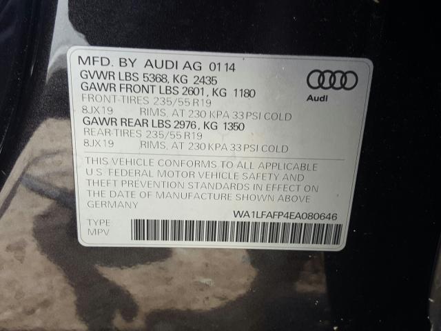 WA1LFAFP4EA080646 AB3210IE - AUDI Q5  2014 IMG - 9