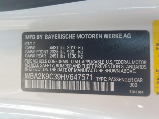 WBA2K9C39HV647571 AB2451KH - BMW 230I  2017 IMG - 9