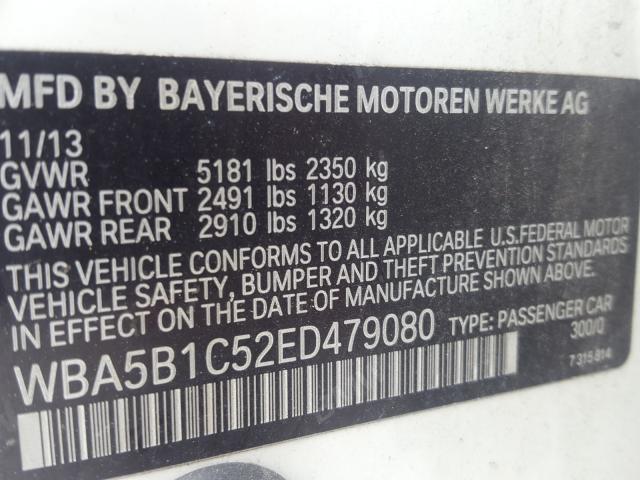 WBA5B1C52ED479080 KA5437MI - BMW 535  2013 IMG - 9