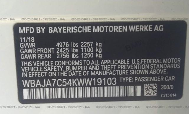 WBAJA7C54KWW19103  - BMW 135  2019 IMG - 8