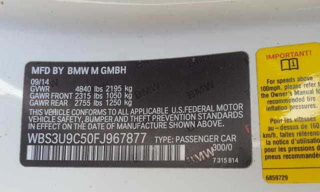 WBS3U9C50FJ967877  - BMW M4  2015 IMG - 9