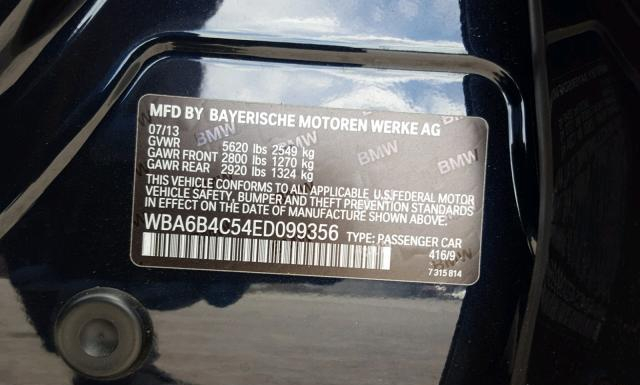 WBA6B4C54ED099356  - BMW 650  2014 IMG - 9