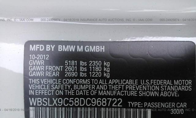 WBSLX9C58DC968722 KA2137IM - BMW M6  2013 IMG - 8