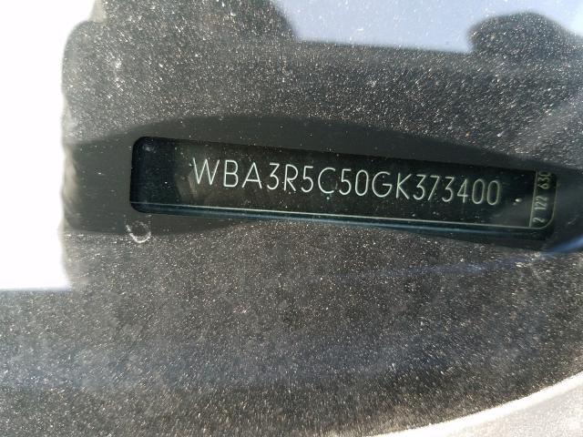 WBA3R5C50GK373400 BI5844HX - BMW 4 SERIES  2015 IMG - 9