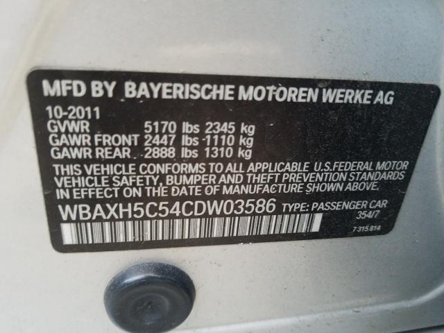 WBAXH5C54CDW03586 KA8665CC - BMW 528  2011 IMG - 9