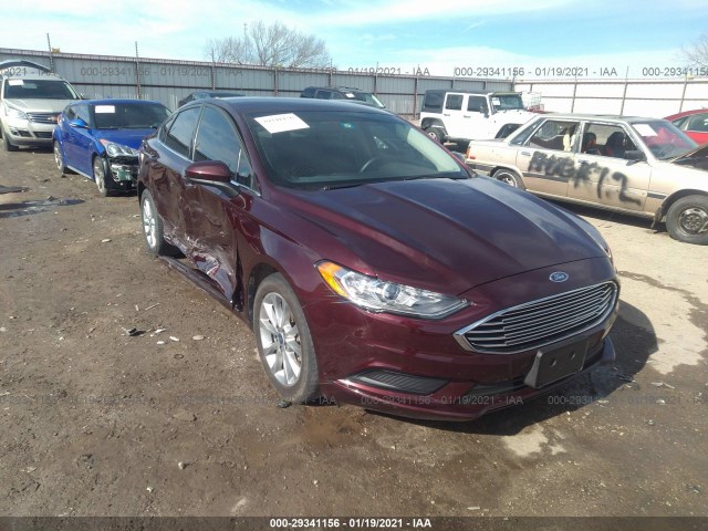 3FA6P0H74HR377567 AE2408OX - FORD FUSION  2017 IMG - 0