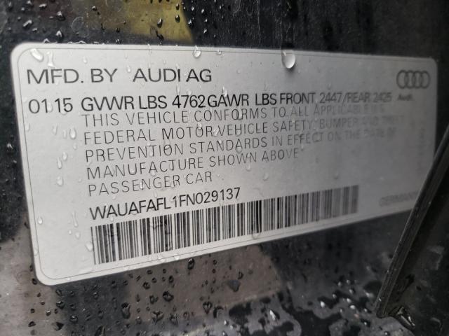 WAUAFAFL1FN029137 AX5837KO - AUDI A4  2015 IMG - 9