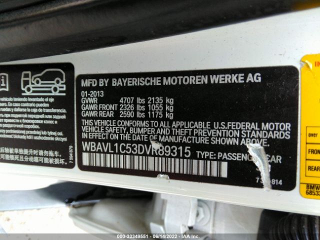 WBAVL1C53DVR89315  - BMW X1  2013 IMG - 8