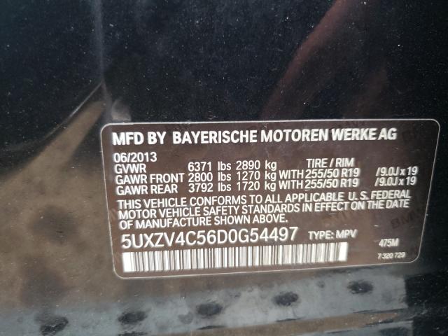 5UXZV4C56D0G54497 CE2727CK - BMW X5  2013 IMG - 9