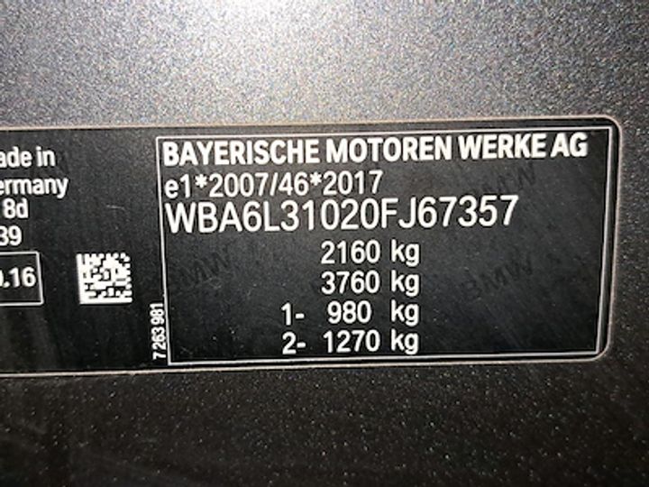 WBA6L31020FJ67357  - BMW 3 TOURING DIESEL - 2019  2020 IMG - 10
