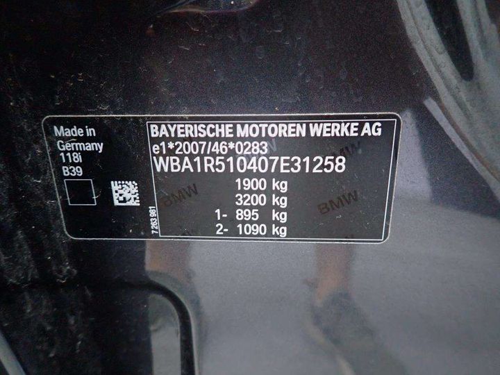 WBA1R510407E31258  - BMW SERIA 1  2019 IMG - 5