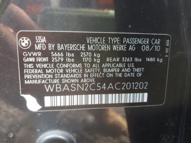 WBASN2C54AC201202  - BMW 535 GT  2010 IMG - 9