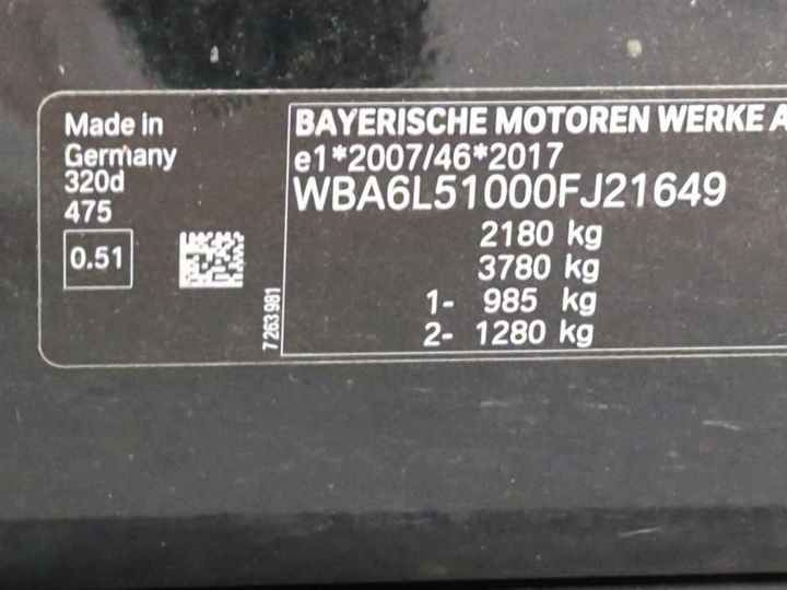 WBA6L51000FJ21649  - BMW 3  2020 IMG - 5
