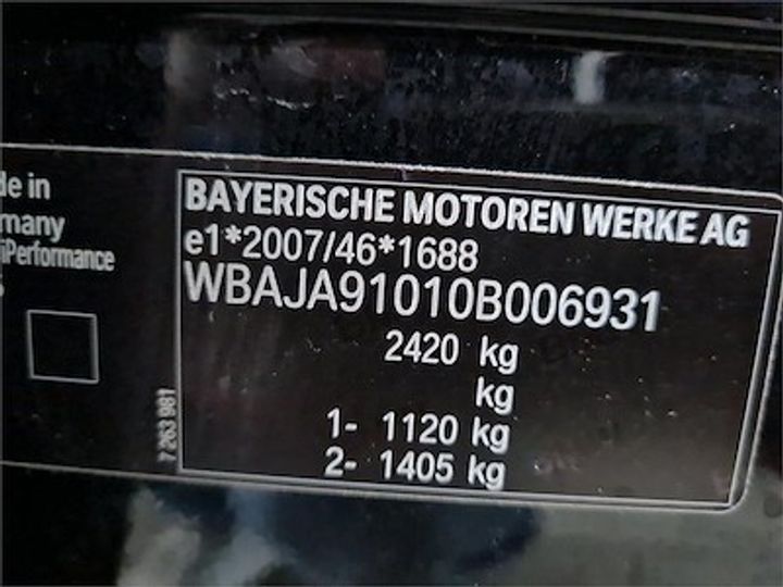 WBAJA91010B006931  - BMW MEI/17  2017 IMG - 11