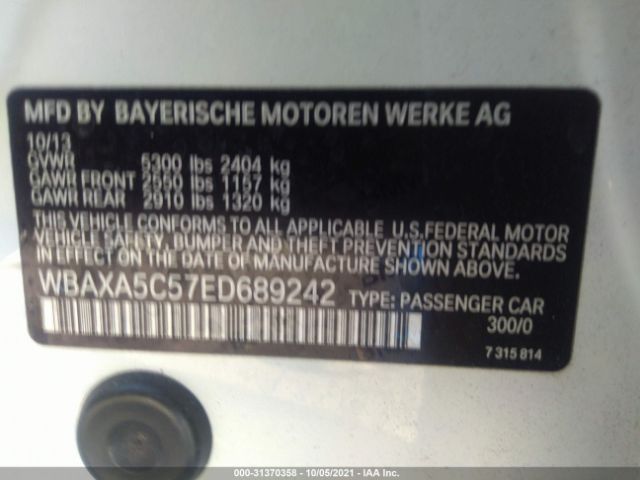 WBAXA5C57ED689242 BE1444CH - BMW 535D  2013 IMG - 8