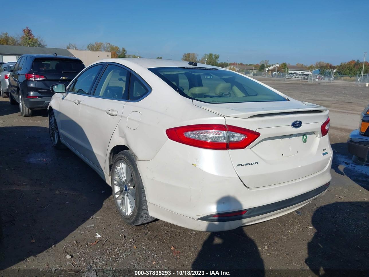 3FA6P0HR3DR340148  - FORD FUSION  2013 IMG - 2