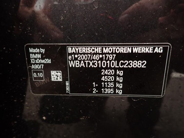 WBATX31010LC23882  - BMW X3  2018 IMG - 7