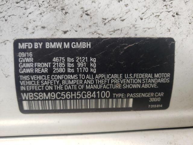 WBS8M9C56H5G84100  - BMW M3  2017 IMG - 9