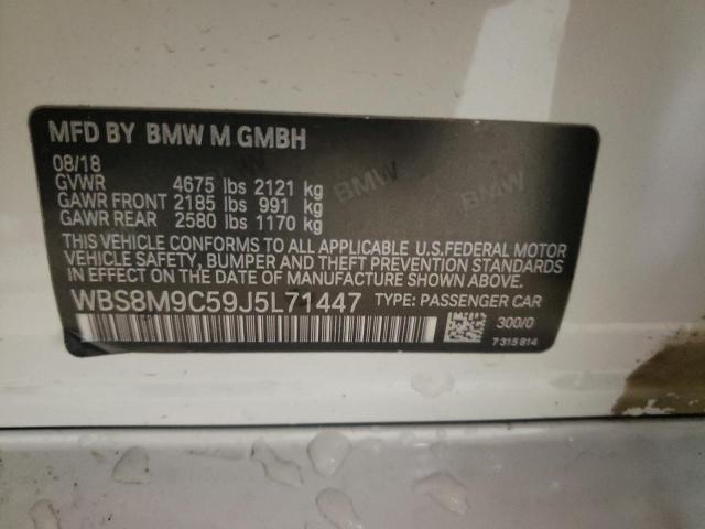 WBS8M9C59J5L71447  - BMW M3  2018 IMG - 9