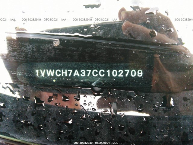 1VWCH7A37CC102709 AE2514TB - VOLKSWAGEN PASSAT B7  2012 IMG - 8