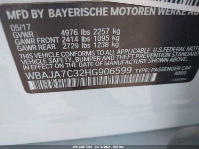 WBAJA7C32HG906599  - BMW 530I  2017 IMG - 8