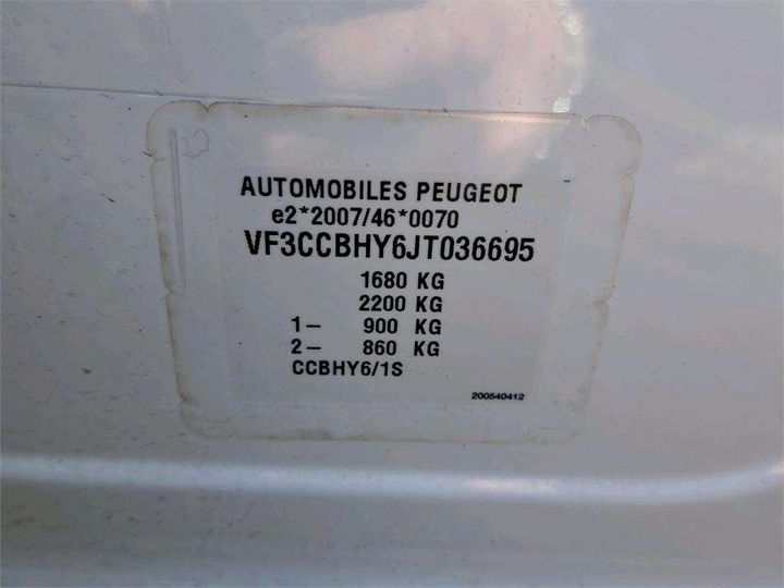 VF3CCBHY6JT036695  - PEUGEOT 208  2018 IMG - 8