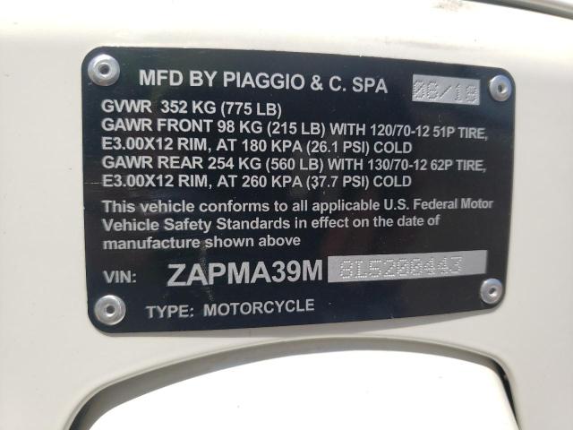 ZAPMA39M8L5200443  - VESPA GTS300  2020 IMG - 9