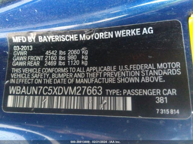 WBAUN7C5XDVM27663  - BMW 135I  2013 IMG - 8
