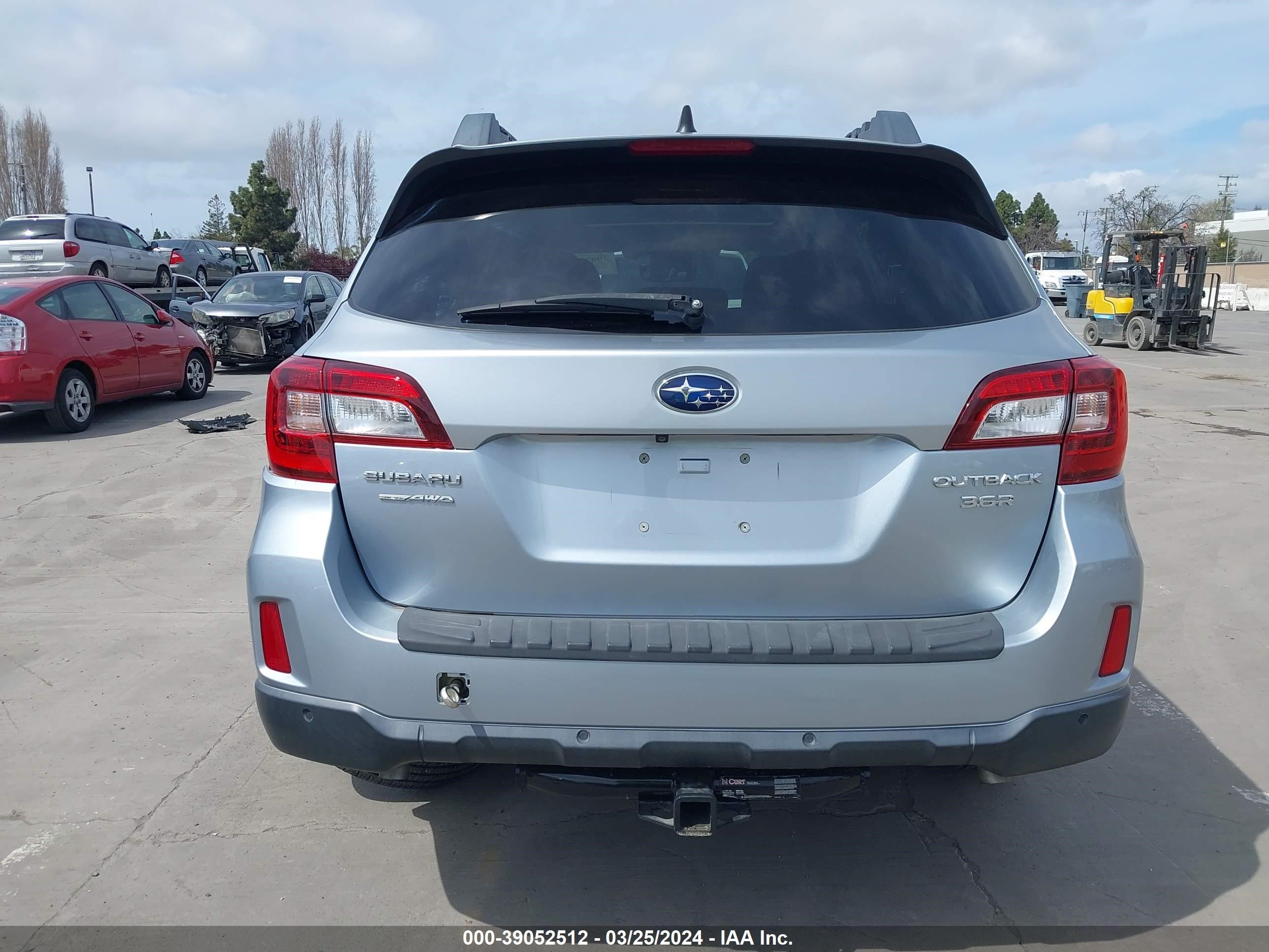 4S4BSENC8H3324399  - SUBARU OUTBACK  2017 IMG - 15