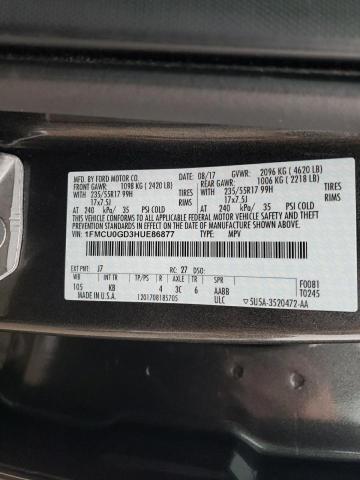 1FMCU0GD3HUE86877  - FORD ESCAPE  2017 IMG - 11