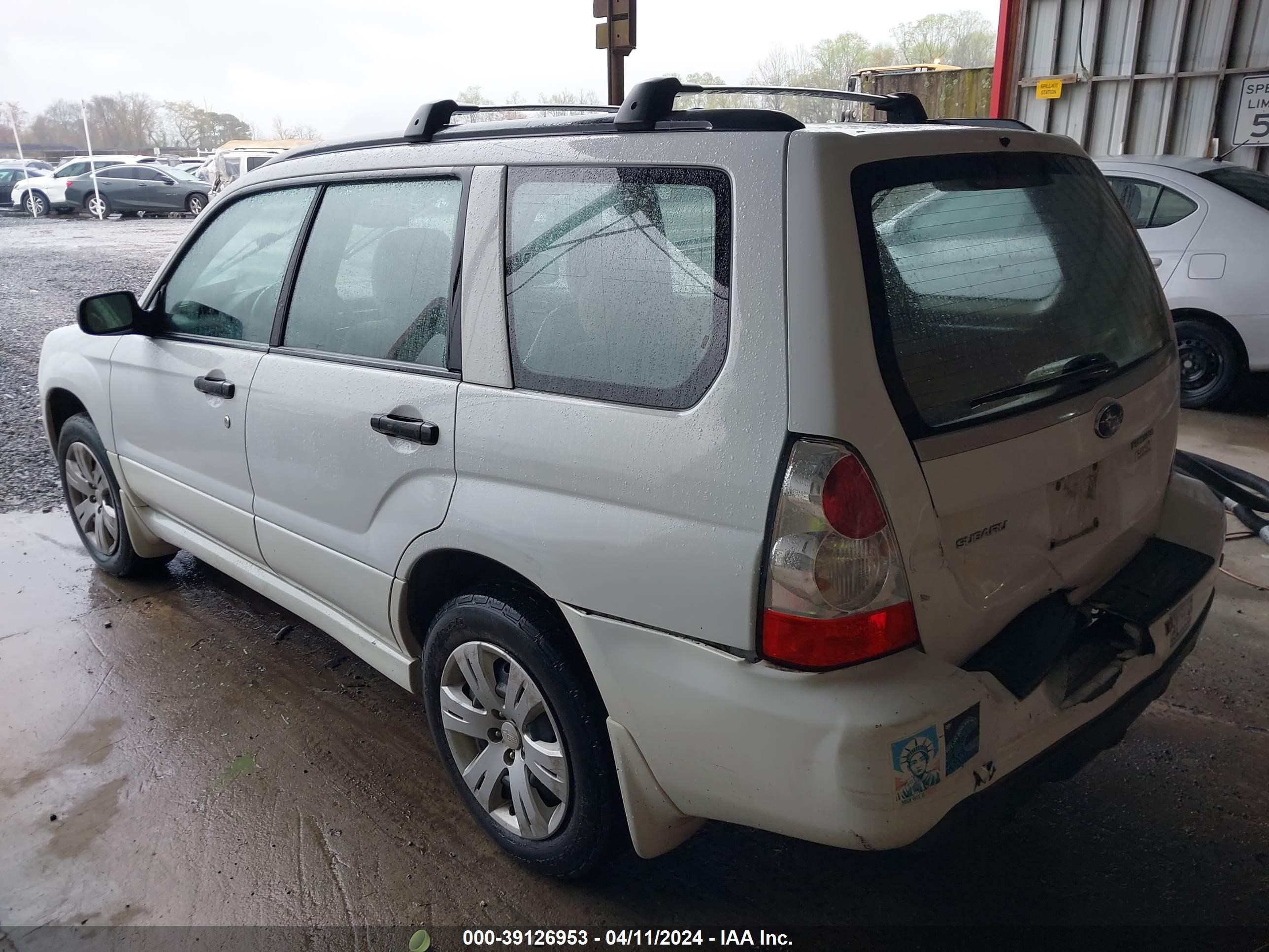 JF1SG63688H718065  - SUBARU FORESTER  2008 IMG - 2