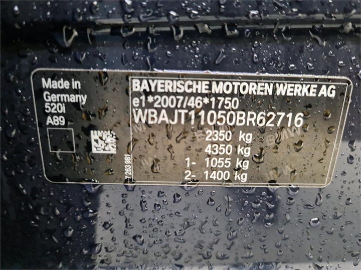 WBAJT11050BR62716  - BMW 520  2020 IMG - 8