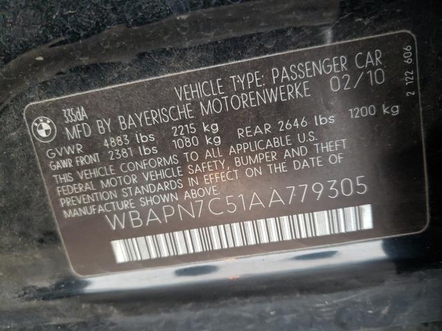 WBAPN7C51AA779305  - BMW 335 D  2010 IMG - 9