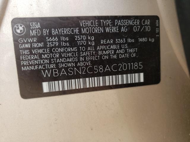WBASN2C58AC201185  - BMW 535 GT  2010 IMG - 9