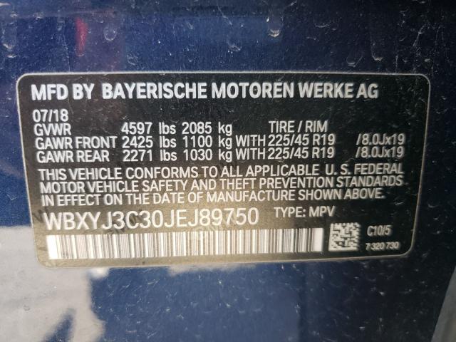 WBXYJ3C30JEJ89750 BX0026KM - BMW X2  2018 IMG - 9