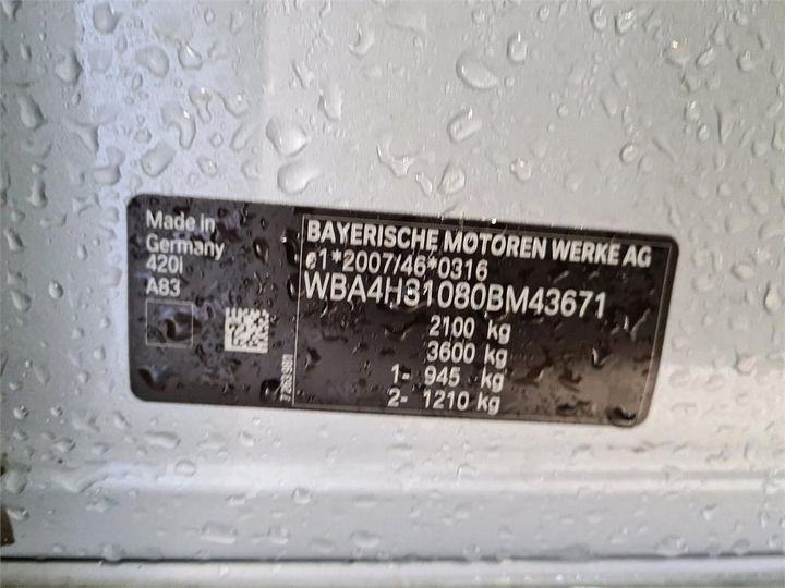 WBA4H31080BM43671  - BMW 420  2018 IMG - 8