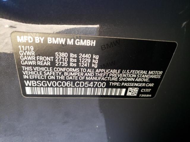 WBSGV0C06LCD54700  - BMW M8  2020 IMG - 11