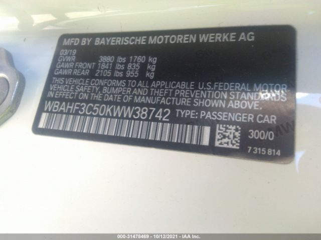 WBAHF3C50KWW38742  - BMW Z4  2019 IMG - 8