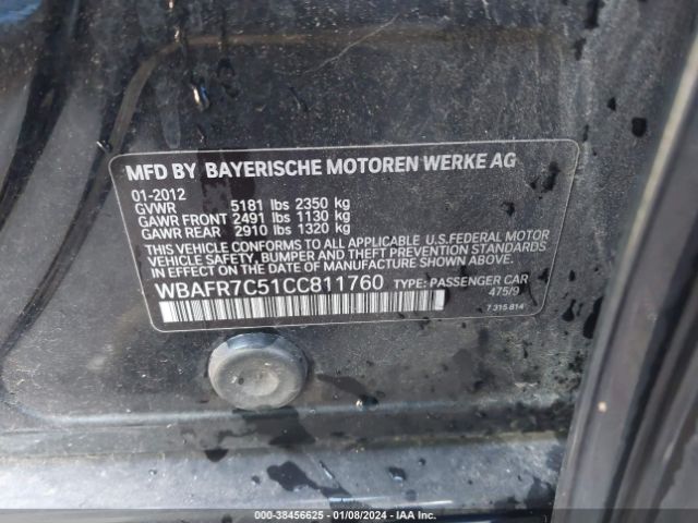 WBAFR7C51CC811760  - BMW 535I  2012 IMG - 8