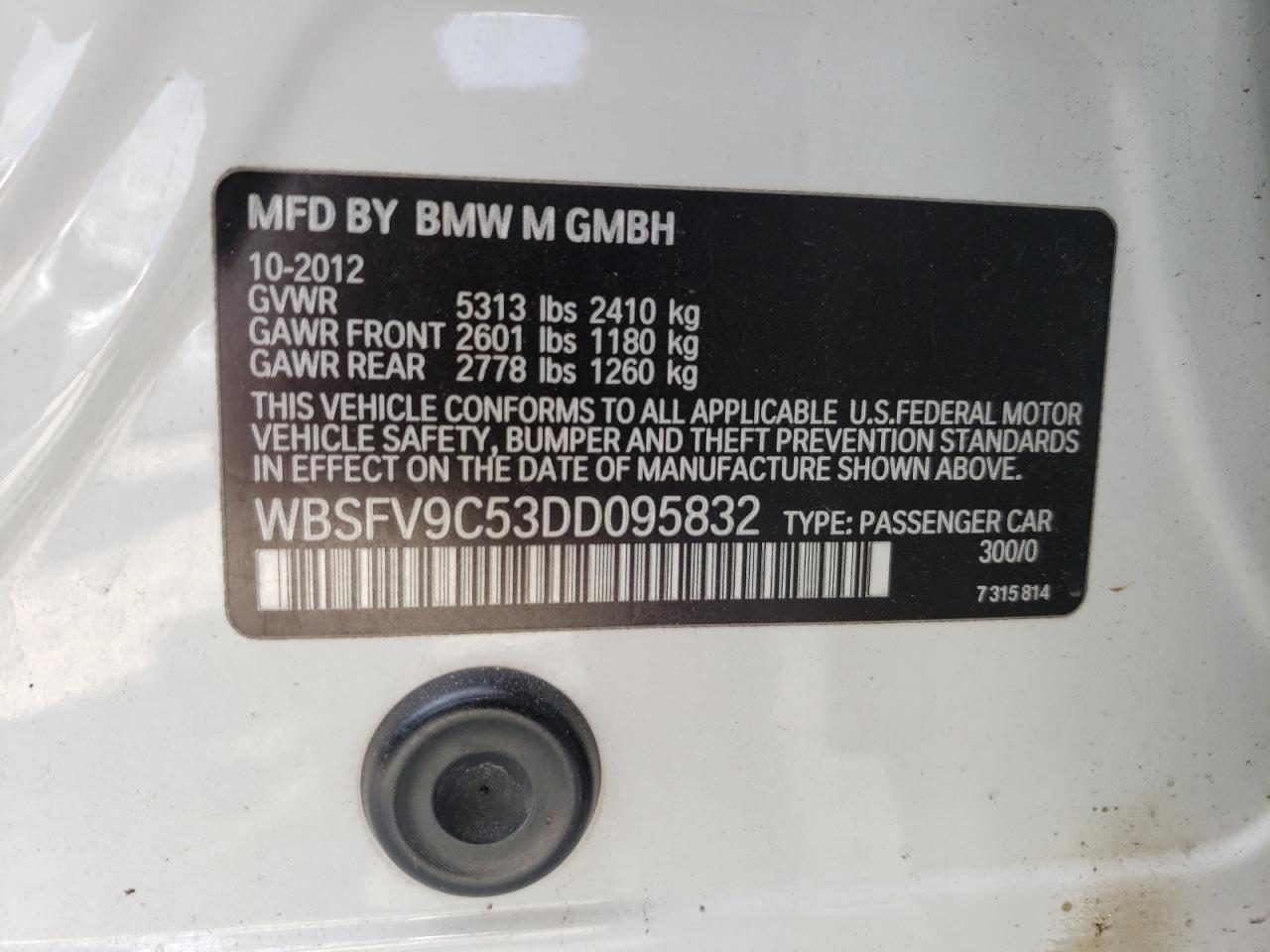 WBSFV9C53DD095832  - BMW M5  2013 IMG - 11
