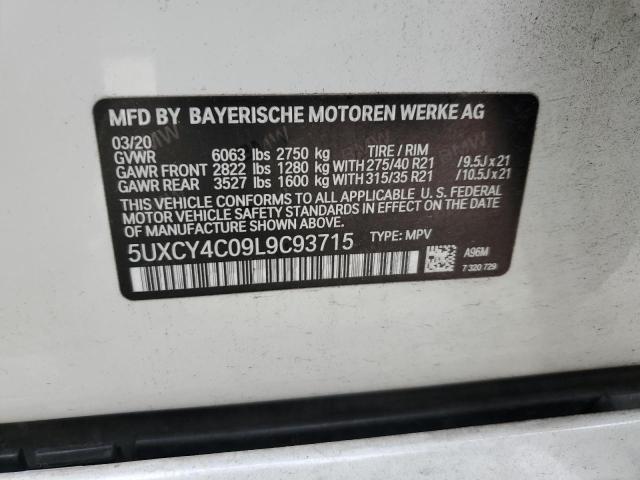 5UXCY4C09L9C93715  - BMW X6  2020 IMG - 12